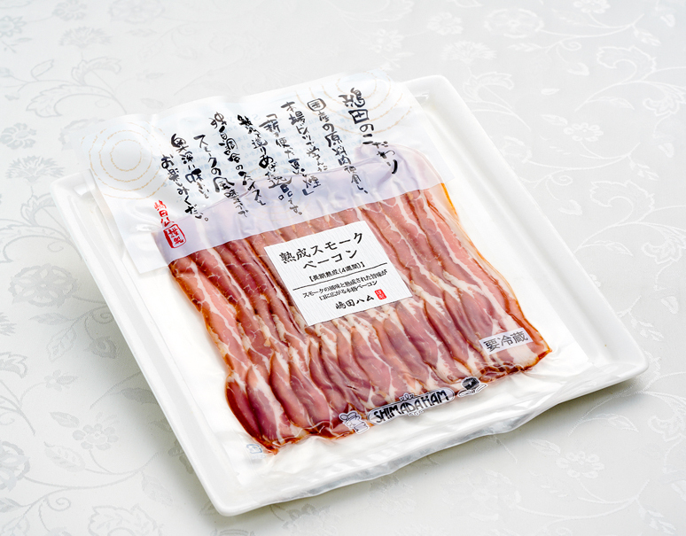 嶋田さんの スモークベーコン 160g 冷蔵 うまいもんの取り寄せ 産直品 グルメギフト